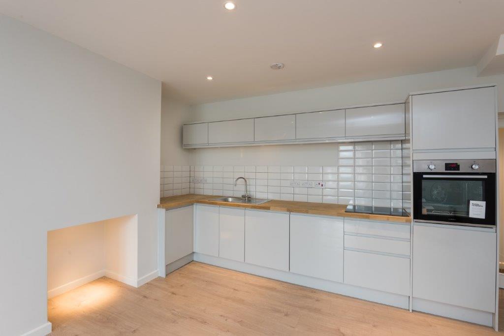 Finished apartment interior at Argyle Terrace, Bath